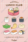 Poster Pusheen Sushi Roll 61x91 5cm GPE6105 | Yourdecoration.com
