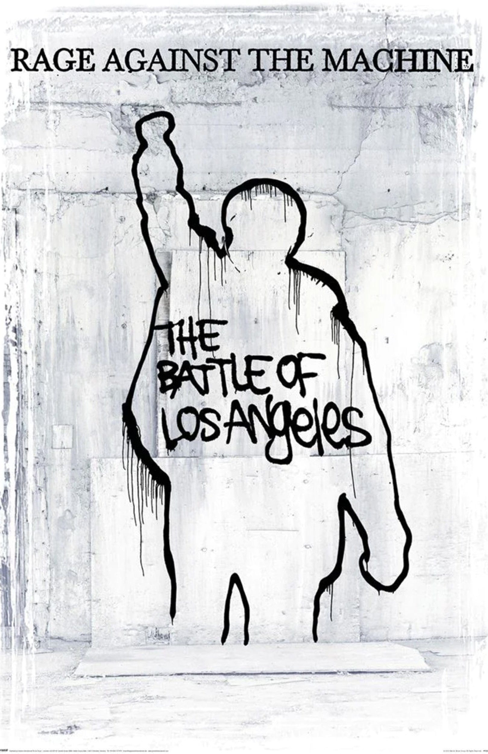 Poster Rage Against The Machine the Battle for Los Angeles 61x91 5cm Pyramid PP35282 | Yourdecoration.com