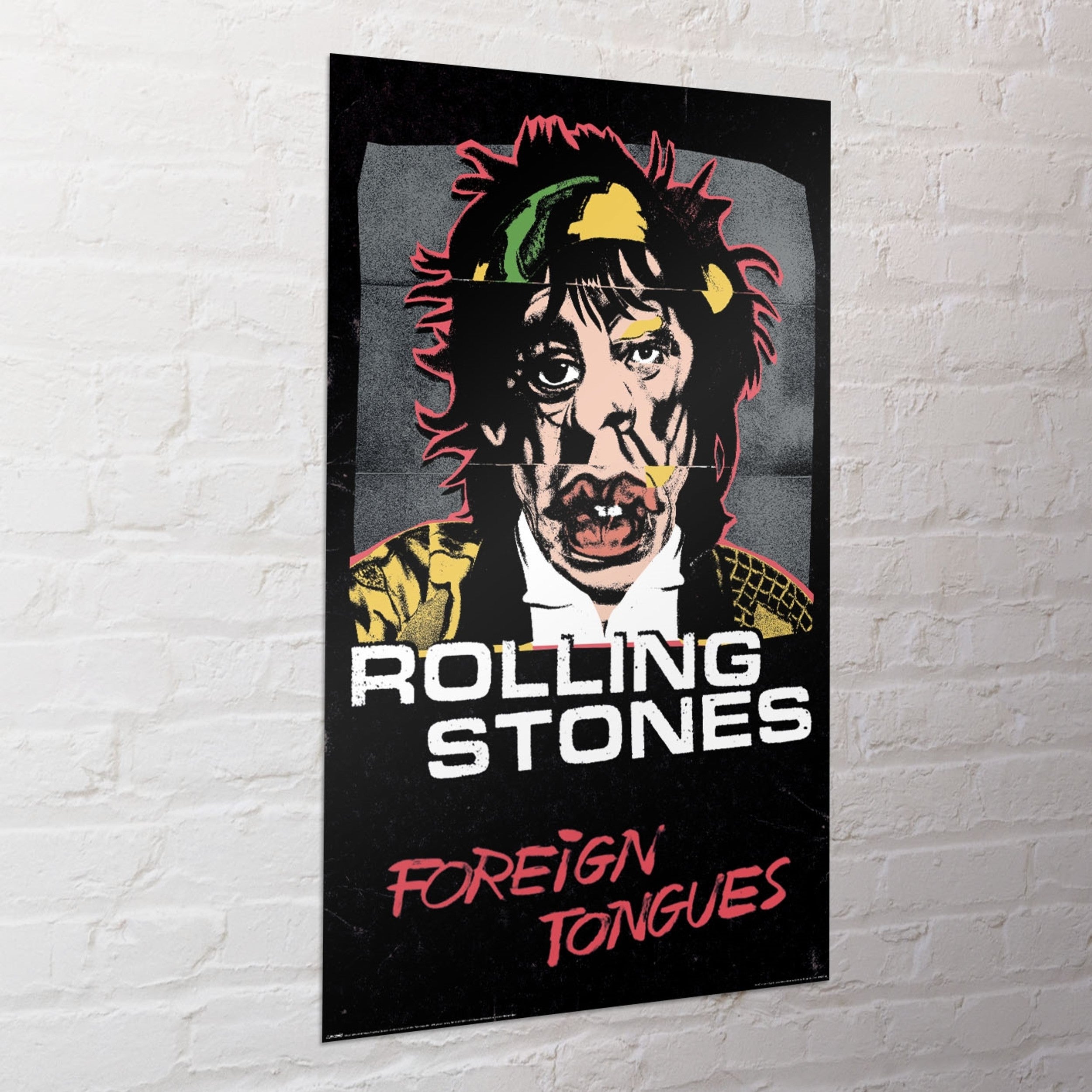 Poster Rolling Stones Foreign Tongues Album 61x91 5cm PP2513359 Sfeer | Yourdecoration.com