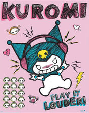 Poster Sanrio Kurom Louder 40x50cm MPP2501443 | Yourdecoration.com