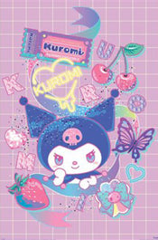 Poster Sanrio Kuromi Mood 61x91 5cm PP2501393 | Yourdecoration.com