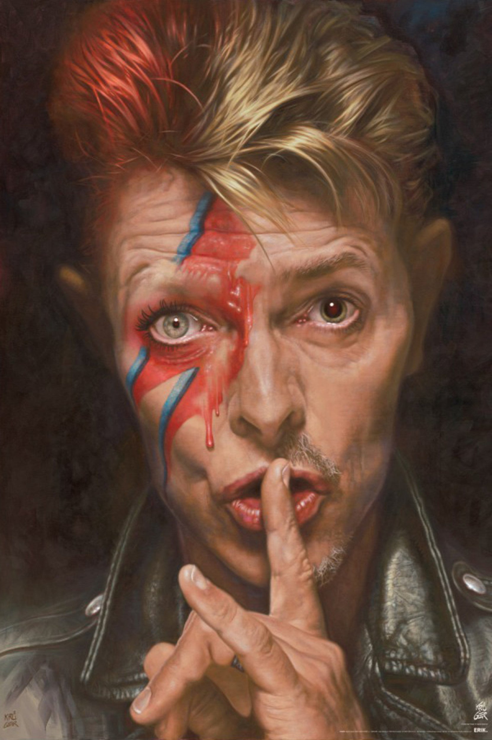 Poster Sebastian Kruger David Bowie 61x91 5cm GPE6065 | Yourdecoration.com