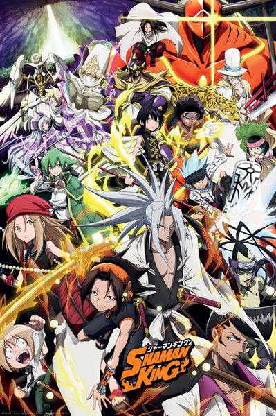 Shaman King Key Visual Poster 61x91,5cm | Yourdecoration.com