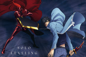 Poster Solo Leveling Jinwoo Vs Igris 91 5x61cm GBYDCOA011 | Yourdecoration.com