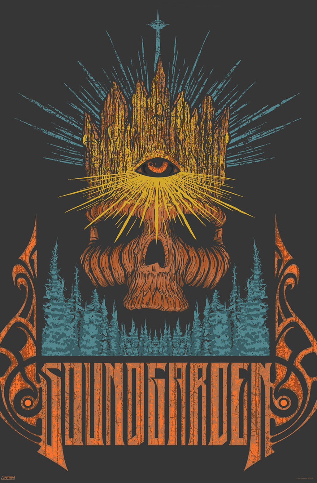 Poster Soundgarden 61x91 5cm WPSX058 | Yourdecoration.com