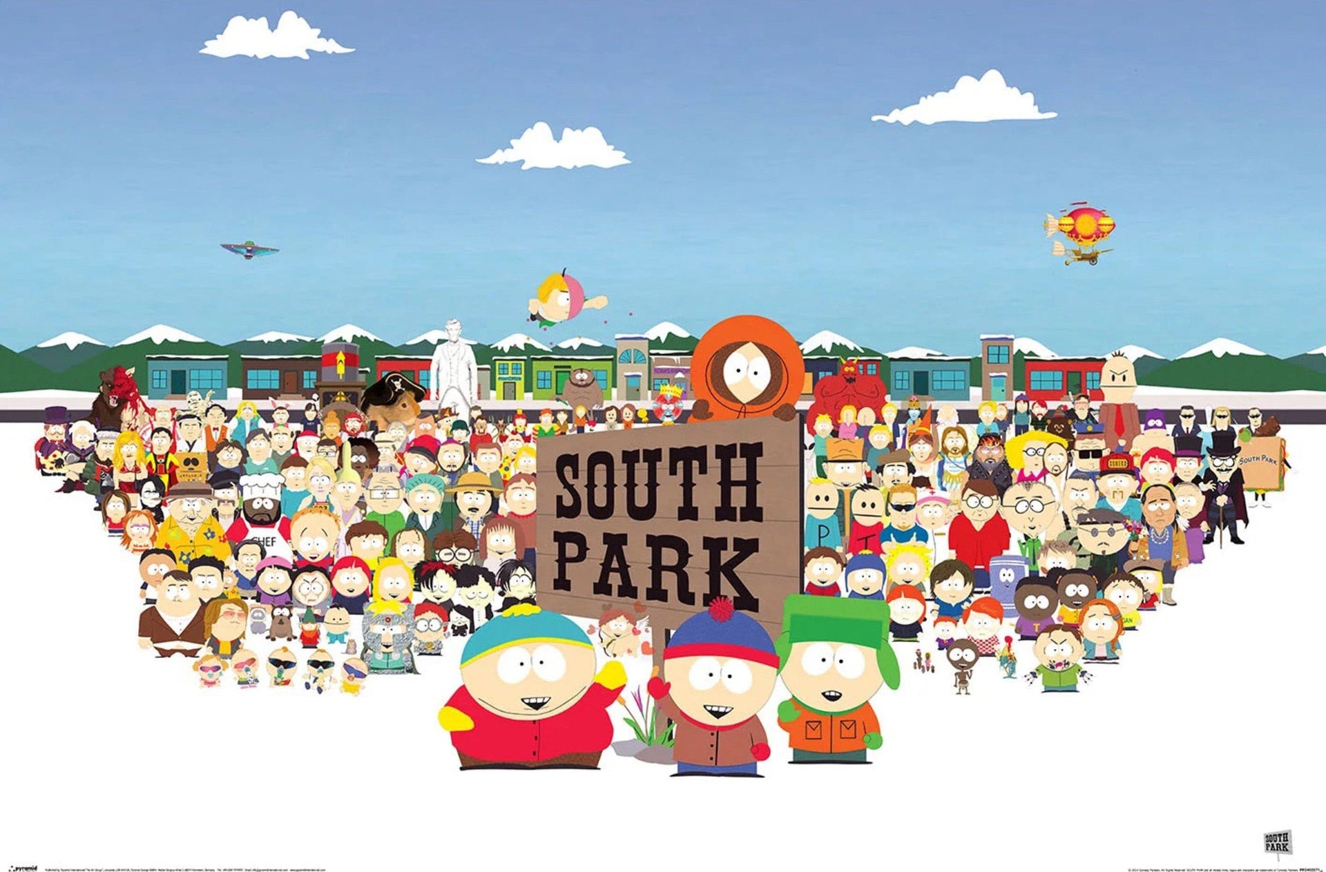 Poster South Park Characters 91 5x61cm PP2402571 | Yourdecoration.com