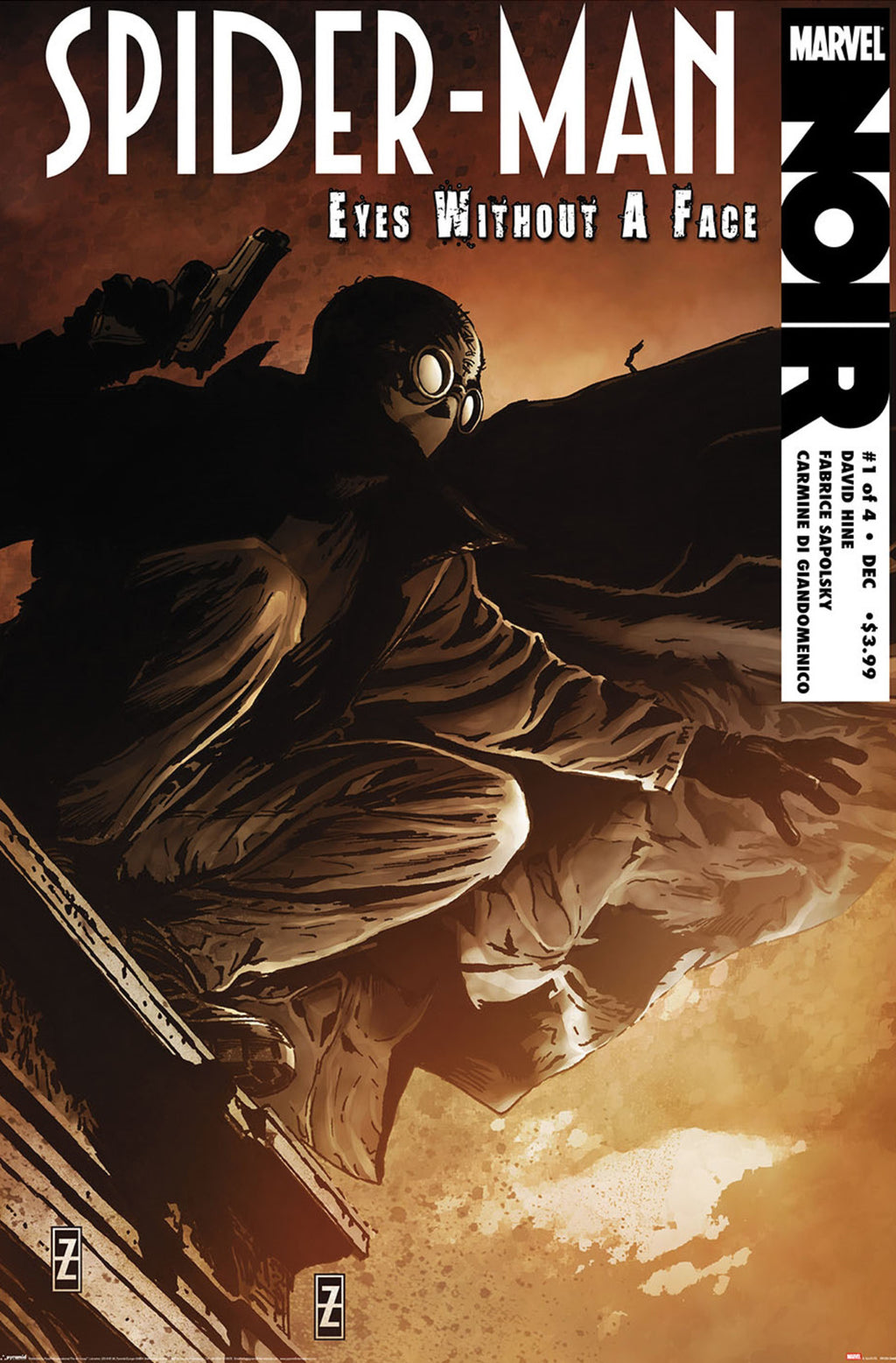 Poster Spider Noir Comic Cover 61x91 5cm PP2513465 | Yourdecoration.com
