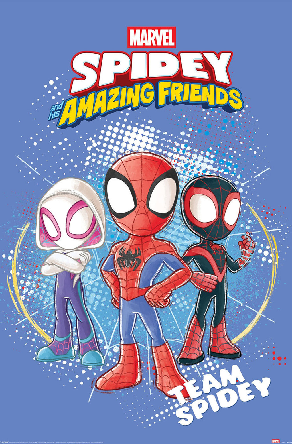 Poster Spidey And His Amazing Friends Team Up 61x91 5cm PP2513295 | Yourdecoration.com