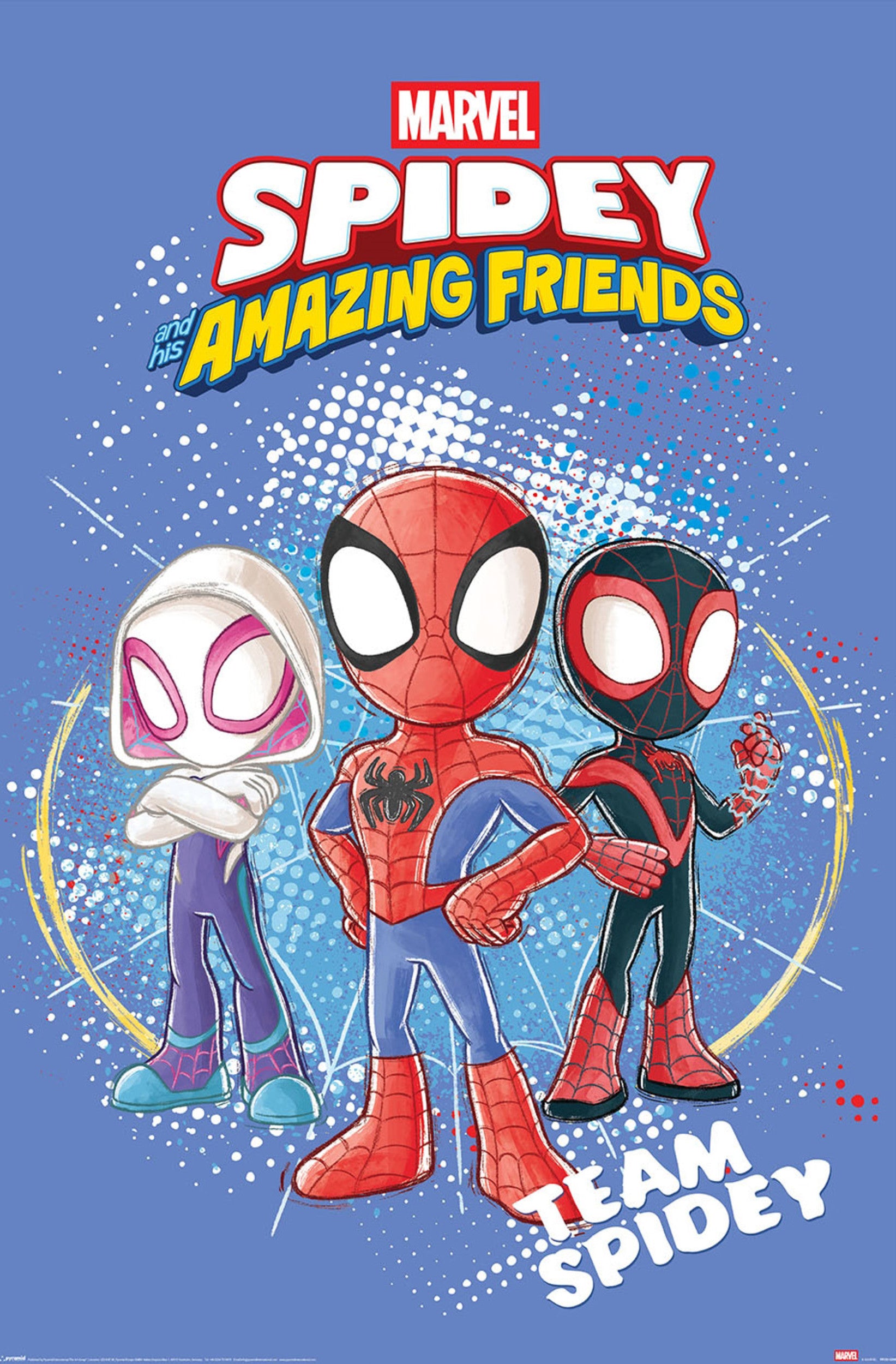 Poster Spidey And His Amazing Friends Team Up 61x91 5cm PP2513295 | Yourdecoration.com
