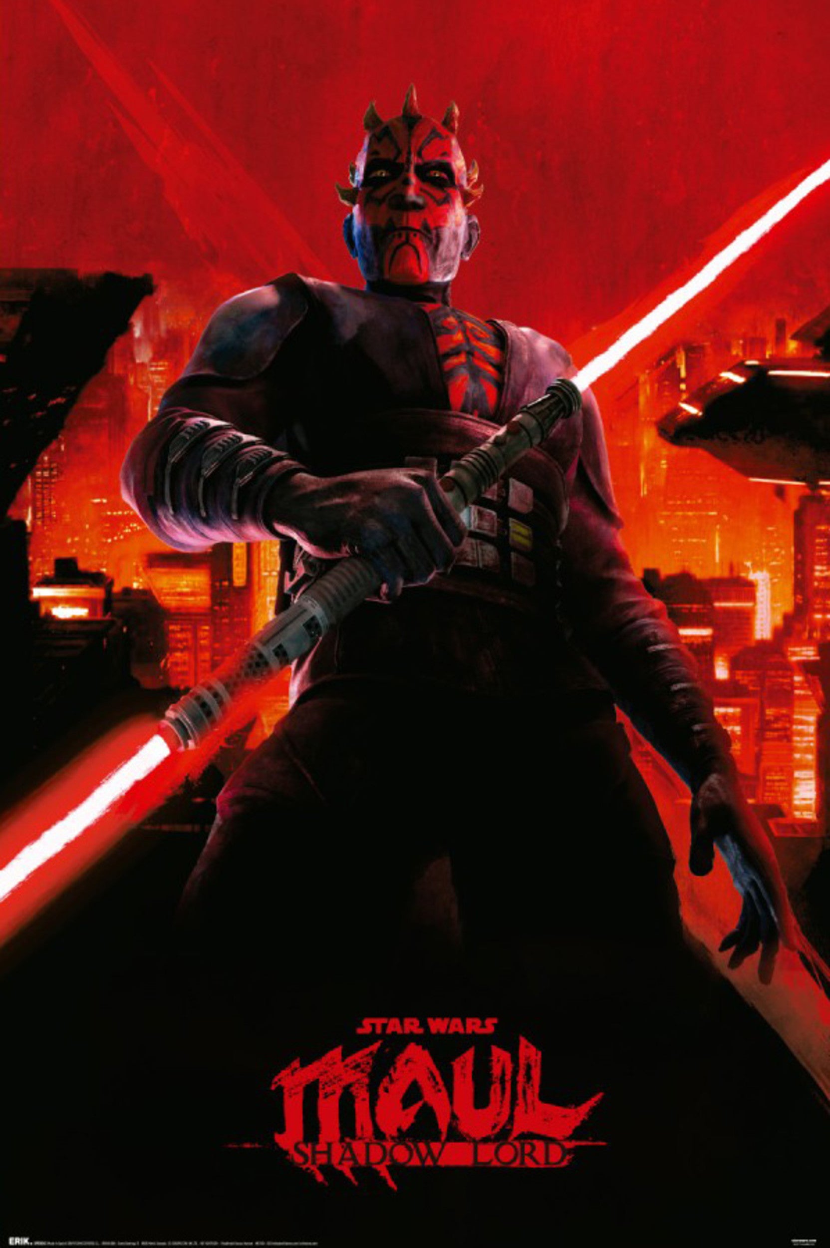 Poster Star Wars Darth Maul Shadow Lord 61x91 5cm GPE6042 | Yourdecoration.com