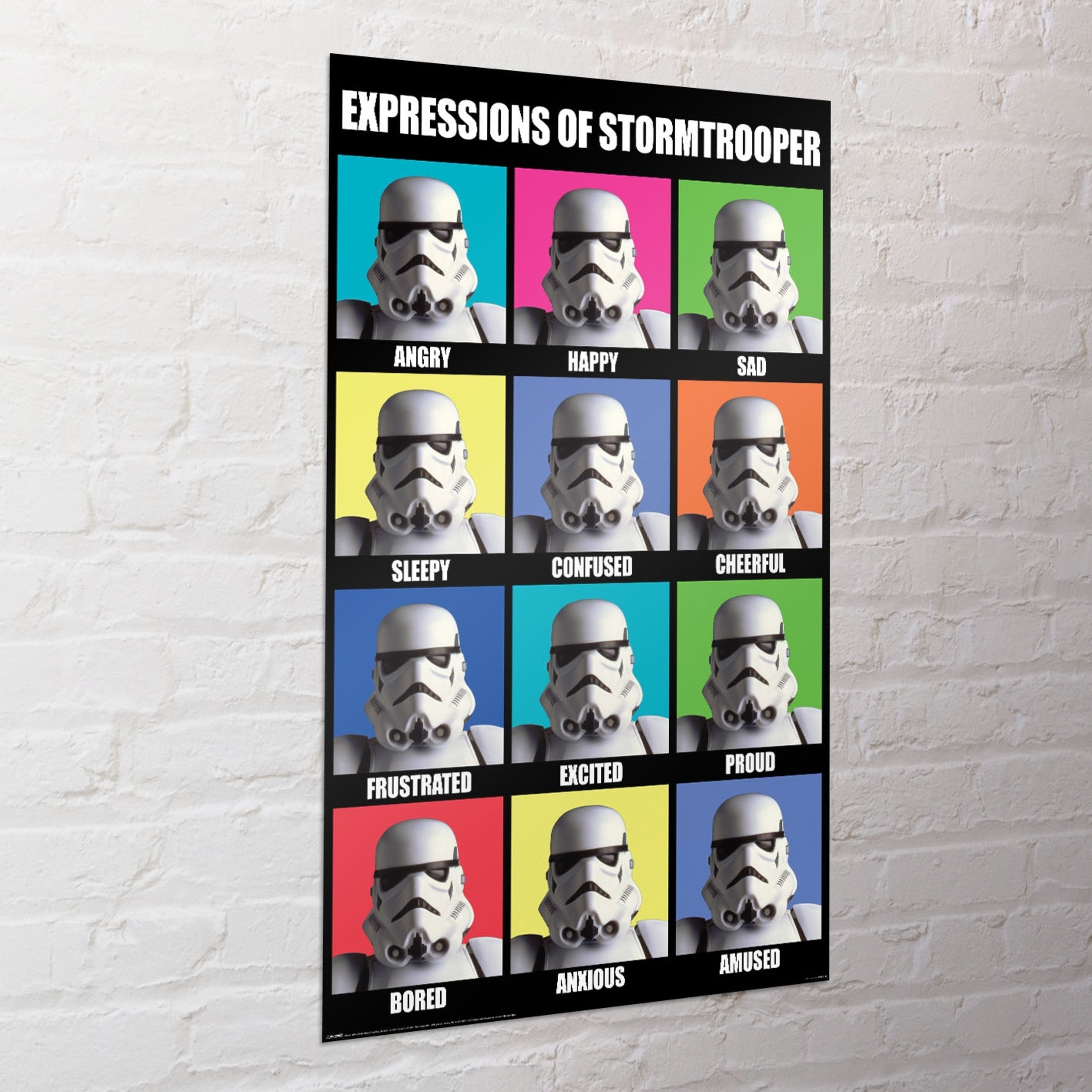 Poster Star Wars Expression Of Stormtrooper 61x91 5cm PP2513189 Sfeer | Yourdecoration.com