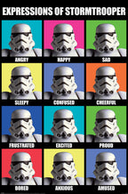 Poster Star Wars Expression Of Stormtrooper 61x91 5cm PP2513189 | Yourdecoration.com