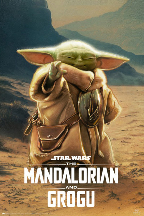 Poster Star Wars The Mandalorian And Grogu Grogu 61x91 5cm GPE6056 | Yourdecoration.com