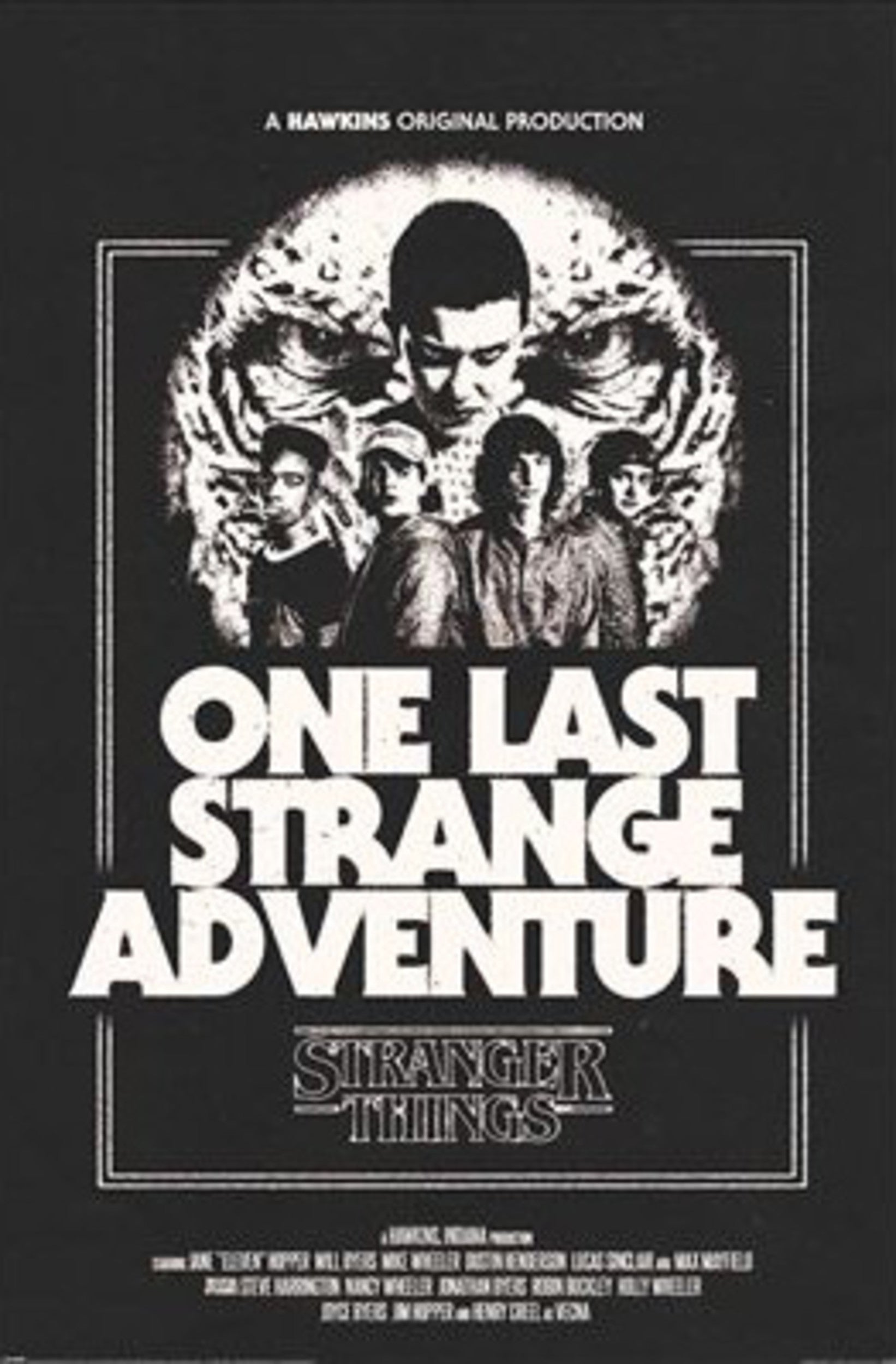 Poster Stranger Things 5 One Last Adventure 61x91 5cm PP2500889 | Yourdecoration.com