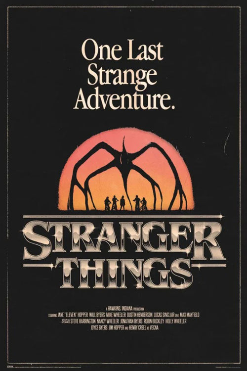 Poster Stranger Things S5 One Last Adventure 61x91 5cm GPE5959 | Yourdecoration.com