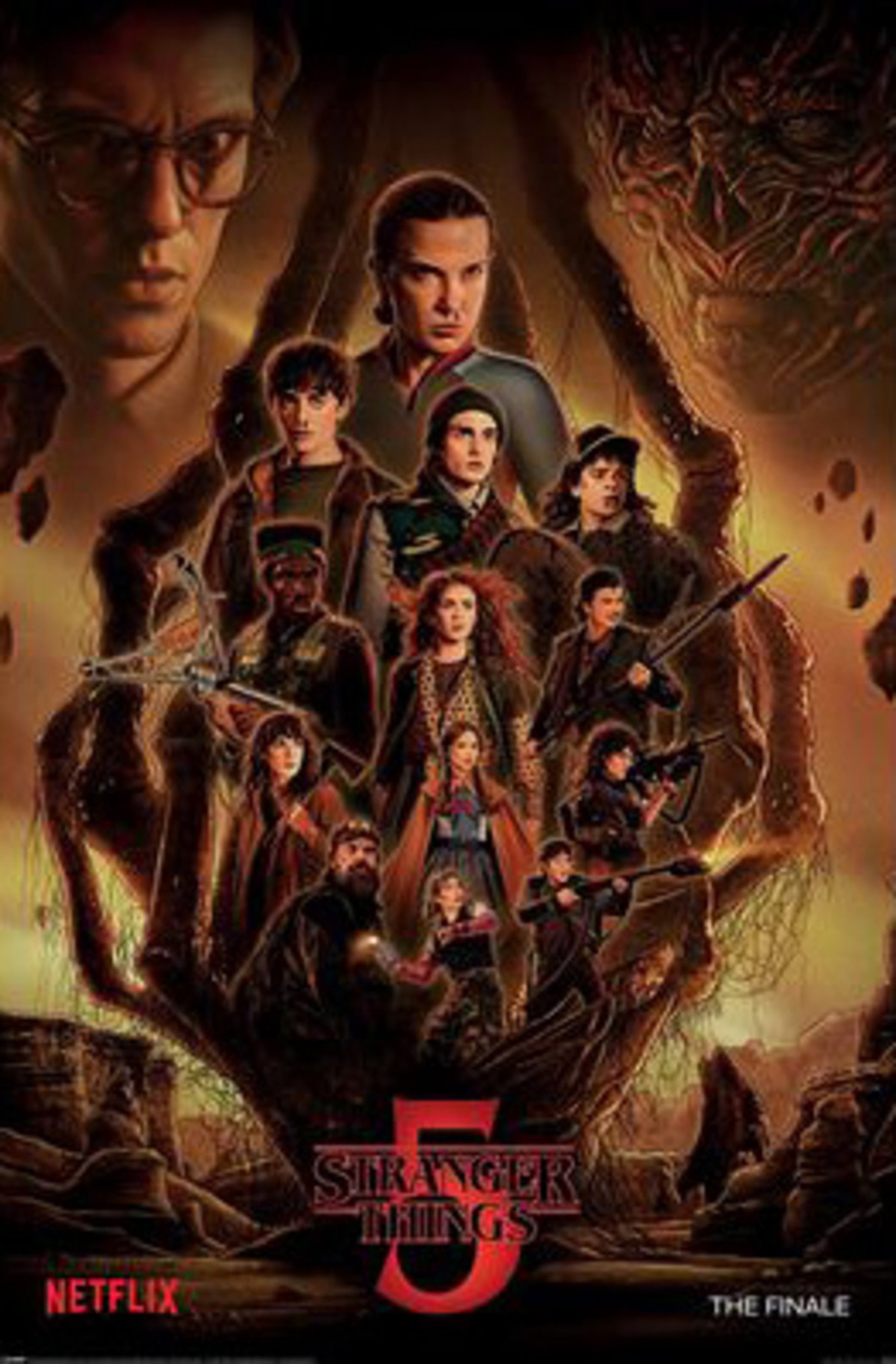 Poster Stranger Things S5 The Finale 61x91 5cm PP2512016 | Yourdecoration.com
