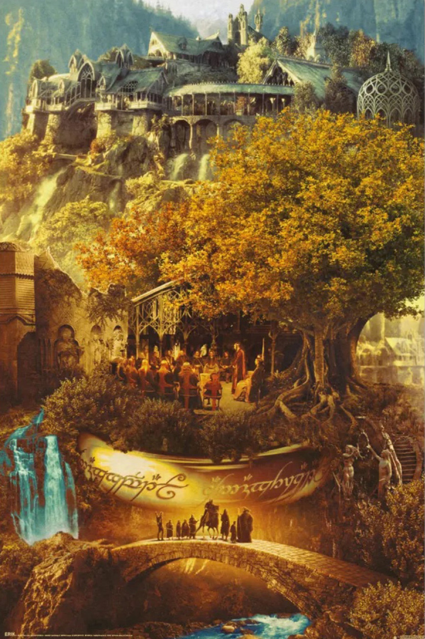 Poster The Lord Of The Rings 25th Anniversary 61x91 5cm GPE6058 | Yourdecoration.com