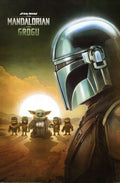 Poster The Mandalorian And Grogu Sunset 61x91 5cm PP2512118 | Yourdecoration.com