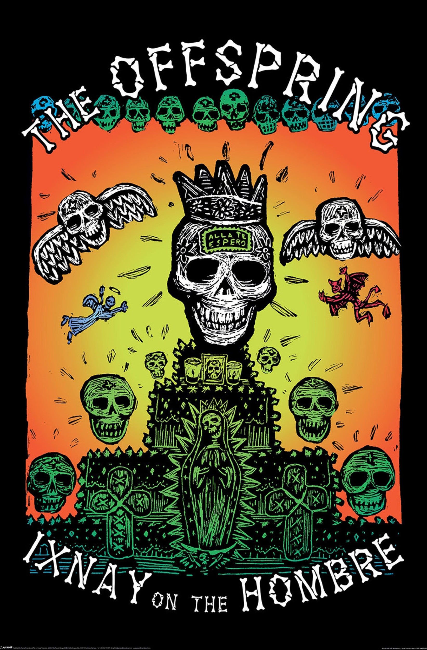 Poster The Offspring Ixnay On The Hombre 61x91 5cm PP2512372 | Yourdecoration.com
