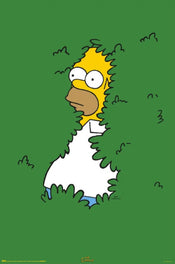 Poster The Simpsons Homer Bush 61x91 5cm GPE5952 | Yourdecoration.com
