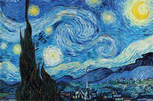 Poster Vincent Van Gogh Starry Night 91 5x61cm PP2400690 | Yourdecoration.com