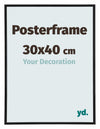 Posterframe 30x40cm Black Mat Plastic Paris Size | Yourdecoration.com