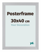 Posterframe 30x40cm Silver MDF Parma Size | Yourdecoration.com