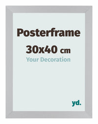 Posterframe 30x40cm Silver MDF Parma Size | Yourdecoration.com