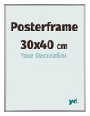 Posterframe 30x40cm Silver Plastic Paris Size | Yourdecoration.com