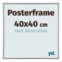 Posterframe 40x40cm Silver Plastic Paris Size | Yourdecoration.com