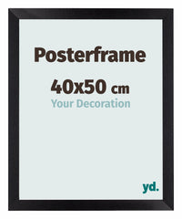 Posterframe 40x50cm Black Mat MDF Parma Size | Yourdecoration.com