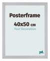 Posterframe 40x50cm Silver MDF Parma Size | Yourdecoration.com