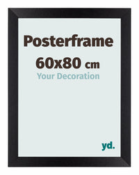 Posterframe 60x80cm Black Mat MDF Parma Size | Yourdecoration.com