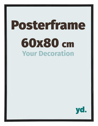 Posterframe 60x80cm Black Mat Plastic Paris Size | Yourdecoration.com