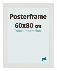 Posterframe 60x80cm White Mat MDF Parma Size | Yourdecoration.com