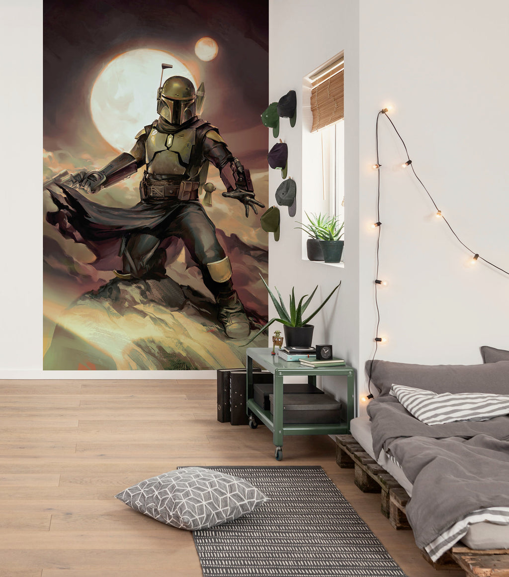 Star Wars Boba Fett Epic Interior Wall Mural DX3 202 | Yourdecoration.com