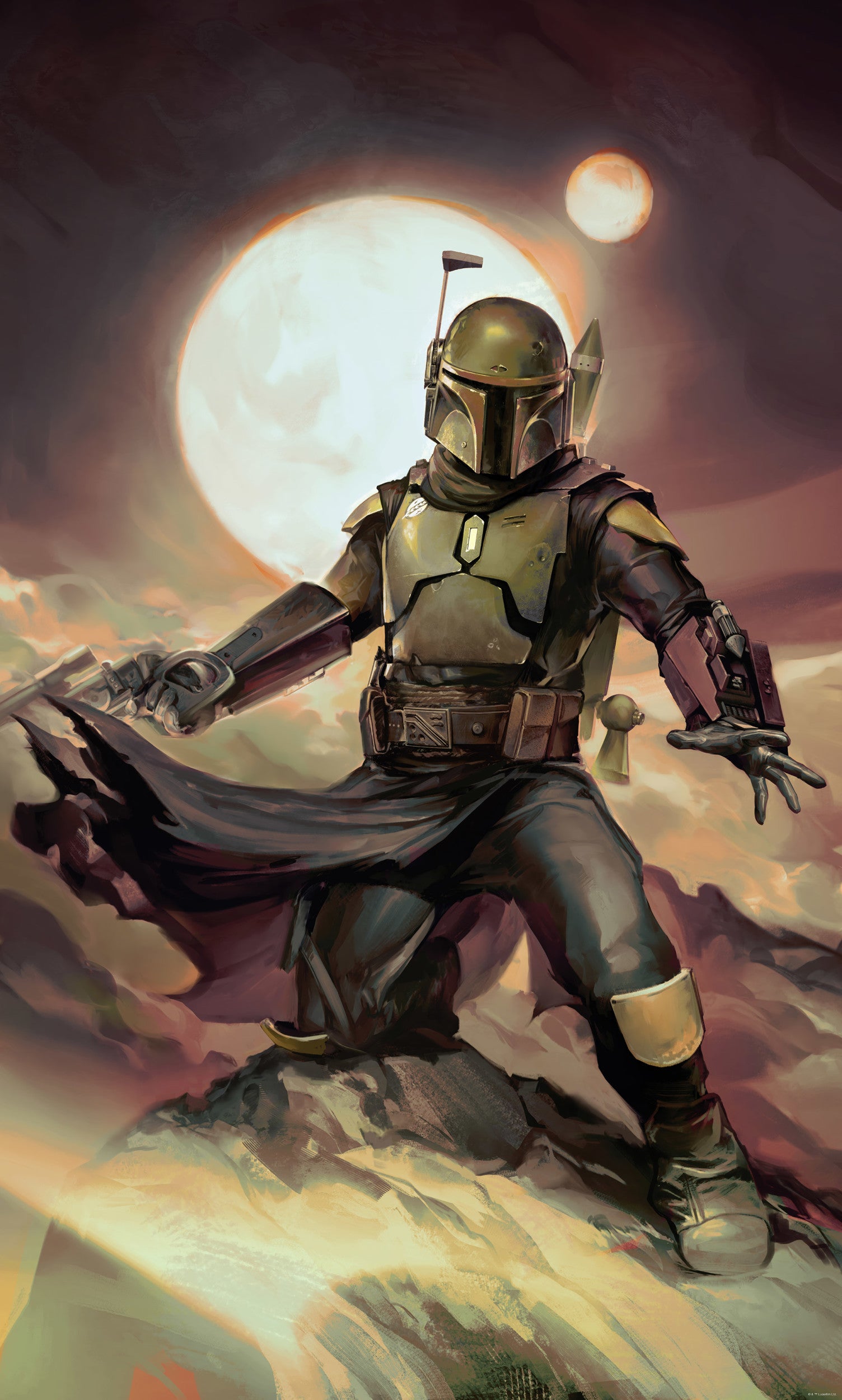 Star Wars Boba Fett Epic Wall Mural DX3 202 | Yourdecoration.com