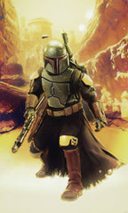Star Wars Boba Fett Sneaking Up Wall Mural DX3 179 | Yourdecoration.com