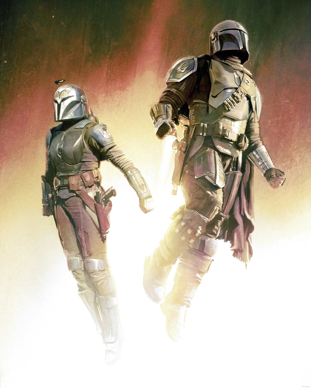 Star Wars The Mandalorian Flight Wall Mural DX4 177 | Yourdecoration.com
