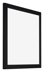 Tucson Aluminium Photo Frame 20x20cm Black Brushed Front Oblique | Yourdecoration.com