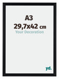 Tucson Aluminium Photo Frame 29 7x42cm A3 Black Brushed Front Size | Yourdecoration.com