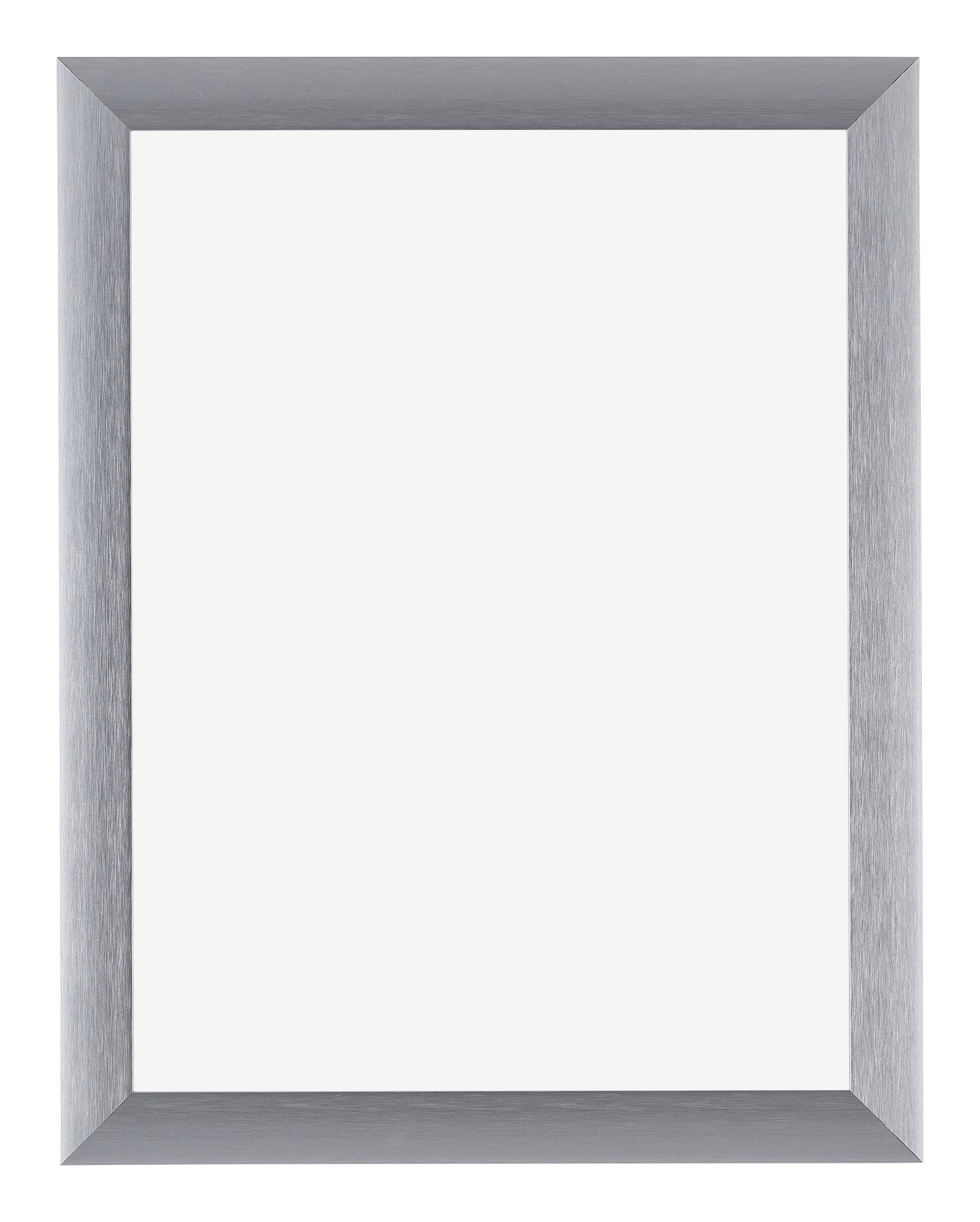 Tucson Aluminium Photo Frame 36x48cm Silver Brushed Front | Yourdecoration.com