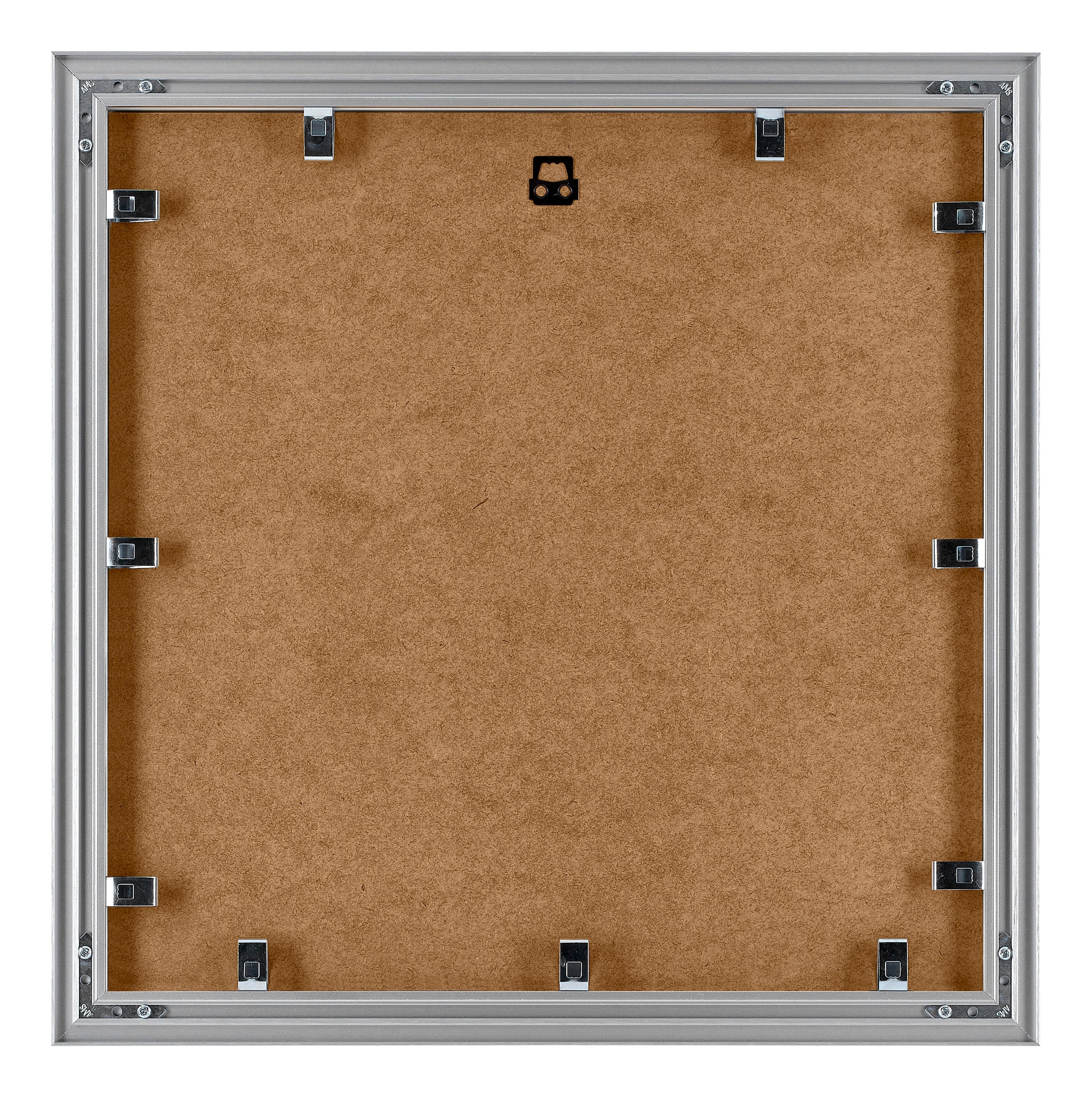 Tucson Aluminium Photo Frame 45x45cm Silver Brushed Back | Yourdecoration.com