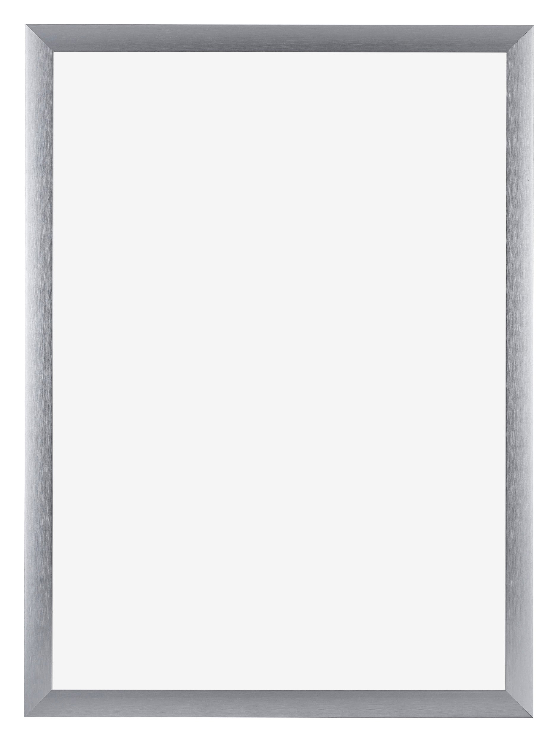 Tucson Aluminium Photo Frame 48x67cm Silver Brushed Front | Yourdecoration.com