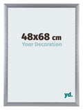 Tucson Aluminium Photo Frame 48x68cm Silver Brushed Front Size | Yourdecoration.com