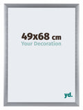 Tucson Aluminium Photo Frame 49x68cm Silver Brushed Front Size | Yourdecoration.com