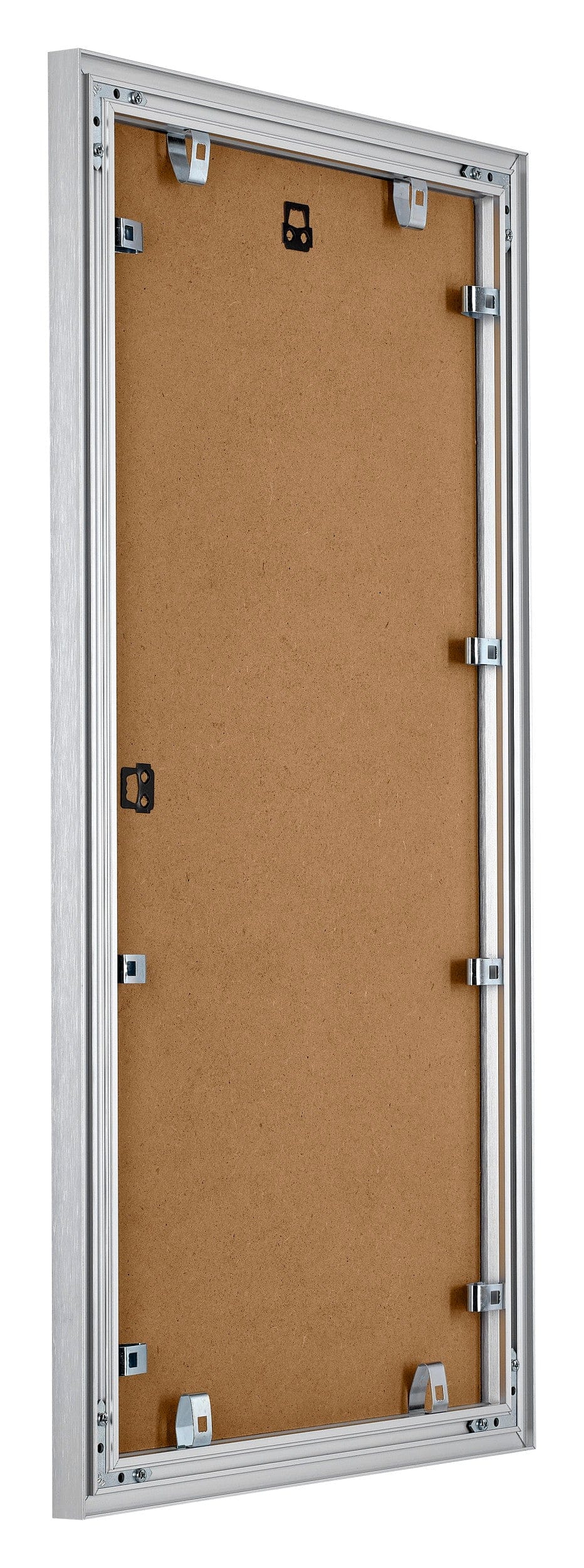 Tucson Aluminium Photo Frame 50x100cm Silver Brushed Back Oblique | Yourdecoration.com