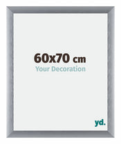 Tucson Aluminium Photo Frame 60x70cm Silver Brushed Front Size | Yourdecoration.com