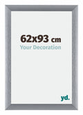 Tucson Aluminium Photo Frame 62x93cm Silver Brushed Front Size | Yourdecoration.com