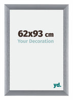 Tucson Aluminium Photo Frame 62x93cm Silver Brushed Front Size | Yourdecoration.com